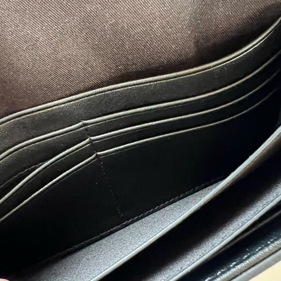 A New Day Women’s Black Vegan Faux Leather Wristlet Wallet - Picture 5 of 12